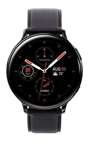 SAMSUNG Galaxy Watch Active 2 (44mm, LTE) - Aqua Black, Advanced Health Monitoring