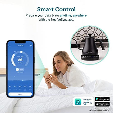 COSORI Best Electric Smart Bluetooth Kettle - Smart Tech Shopping