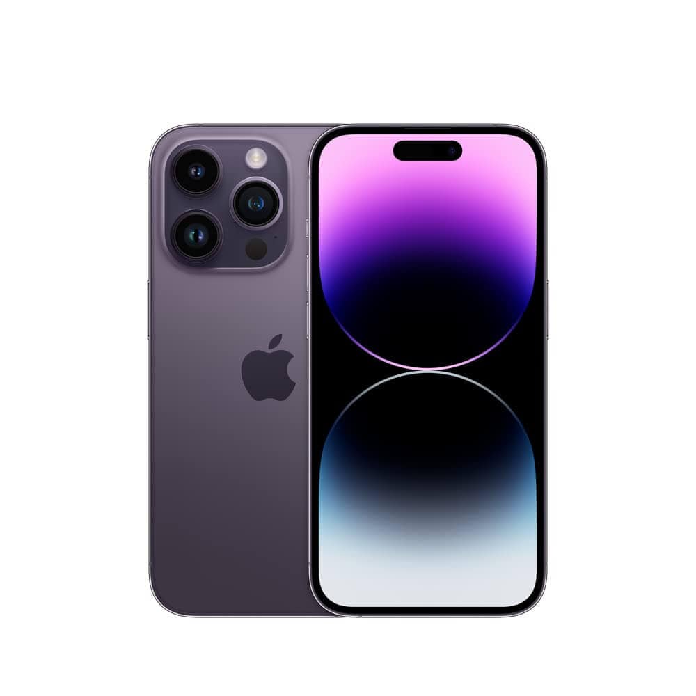 Apple iPhone 14 Pro, 256GB, Deep Purple - Unlocked