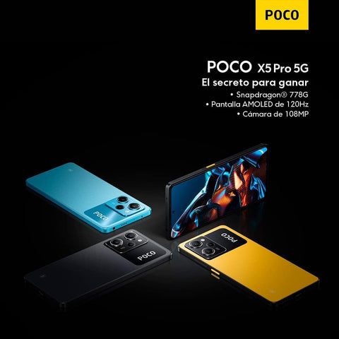 Xiaomi Poco X5 PRO 5G , 256GB + 8GB Smart Phone with Triple Camera - Smart Tech Shopping