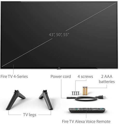 Amazon Fire Smart TV 4K Ultra HD 55 inch 4-Series - Smart Tech Shopping