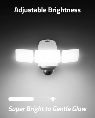 Eufy Solar Cam: 360° PTZ, Spotlight, No Monthly Fee Coverage