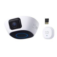 eufy Security Garage-Control Cam E120, Smart Garage-Control Cam Plus with Sensor, 2-Door Control, Detects Open/Close Status, 2K HD, No Monthly Fee, AI Human Detection, 2.4GHz Wi-Fi Only