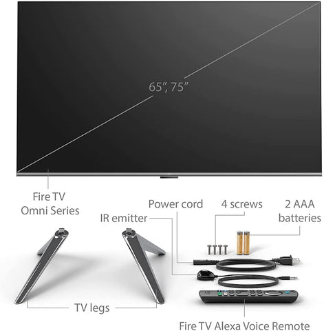 Amazon Fire TV 65" Omni Series with Alexa 4K Ultra HD Smart TV - Smart Tech Shopping
