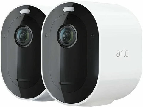 ARLO Essential Spotlight Wireless 3 Camera Kit White - Smart Tech Shopping