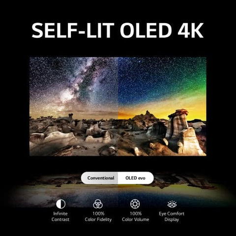 LG C3 65-Inch OLED 4K Smart TV: Gaming Powerhouse, Alexa Built-in - 2023