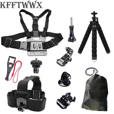 KFFTWWX Accessories Kit for, Gopro Hero, Black Max, Go Pro Session - Smart Tech Shopping