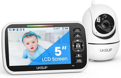 Peace of Mind & Sweet Dreams: Feature-Packed Baby Monitor with Camera & Audio