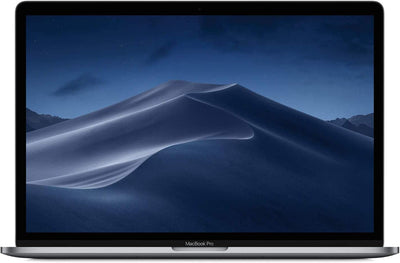 Renewed 2019 Apple MacBook Pro 15.4" Touch Bar - Intel Core i7, 16GB RAM, 256GB SSD - Space Gray