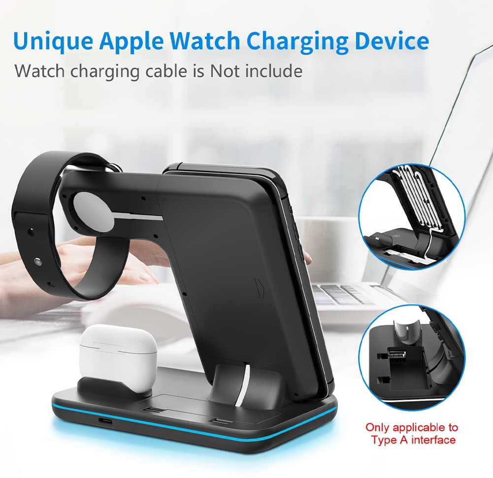 Waitiee Wireless Charger 3 in 1: The Perfect Gift for Tech Lovers - Smart Tech Shopping