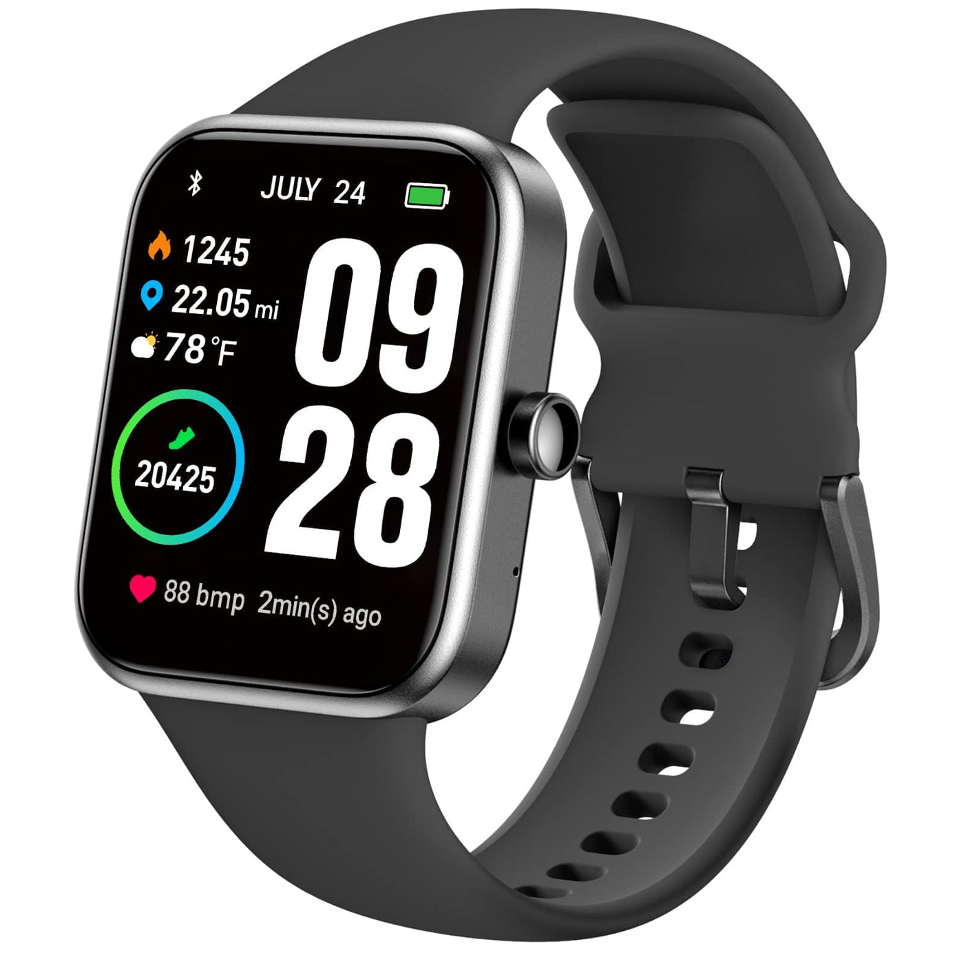 TOZO S2 44mm Smart Watch Alexa Built-in Fitness Tracker - Smart Tech Shopping
