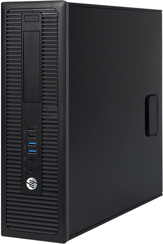 HP Elite 800G1 Desktop PC with 22 inch Monitor, RGB Speaker Keyboard Mouse - Intel Core i5, 8GB RAM, 500GB HDD - Smart Tech Shopping