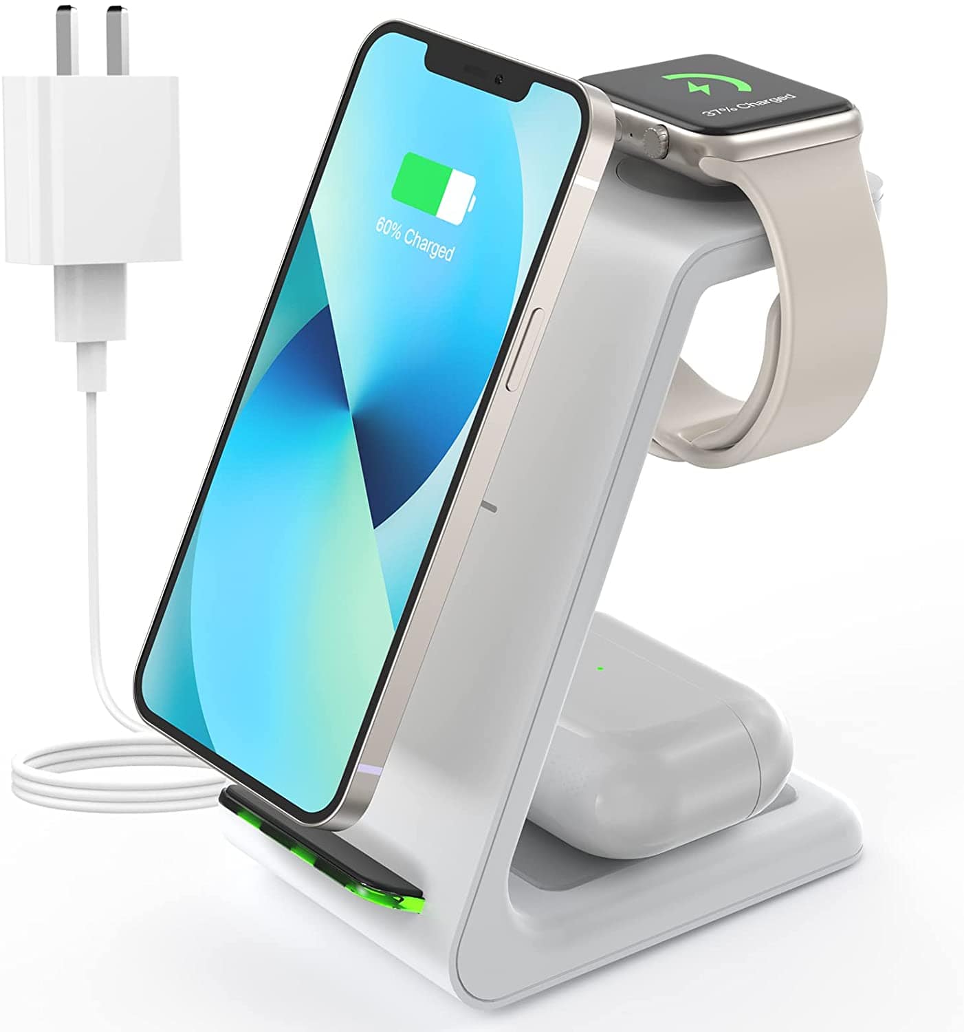 Wireless Charging Station for Apple Products, 3 in 1 Wireless Charging Station - Smart Tech Shopping
