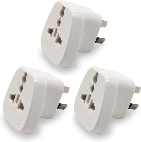 Travel Adapter for Australia/New Zealand with Safety Shutter and Insulated Pins - Smart Tech Shopping