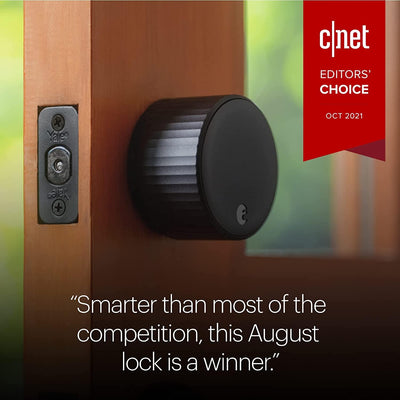 August WiFi Smart Lock Fits Your Existing Deadbolt in Minutes - Smart Tech Shopping