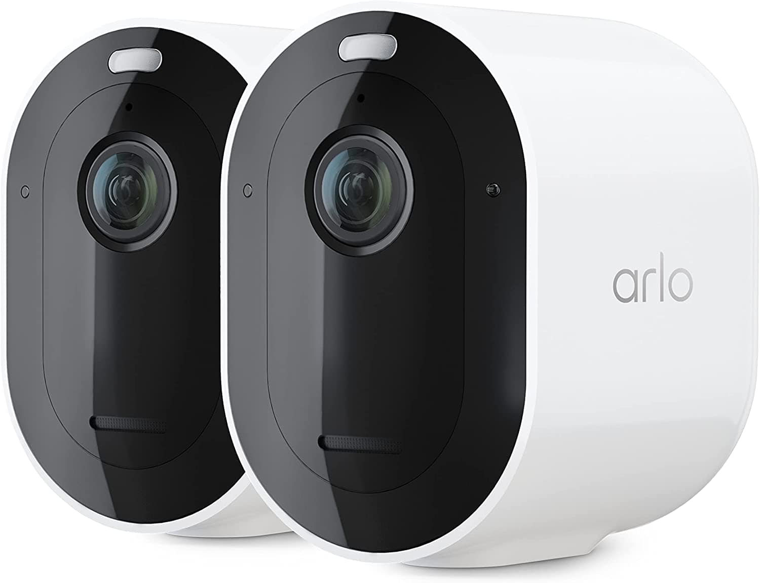 Arlo Pro 4 Wireless Spotlight Camera - 2K Video, Color Night Vision, 2-Way Audio, Direct to WiFi - White - Smart Tech Shopping