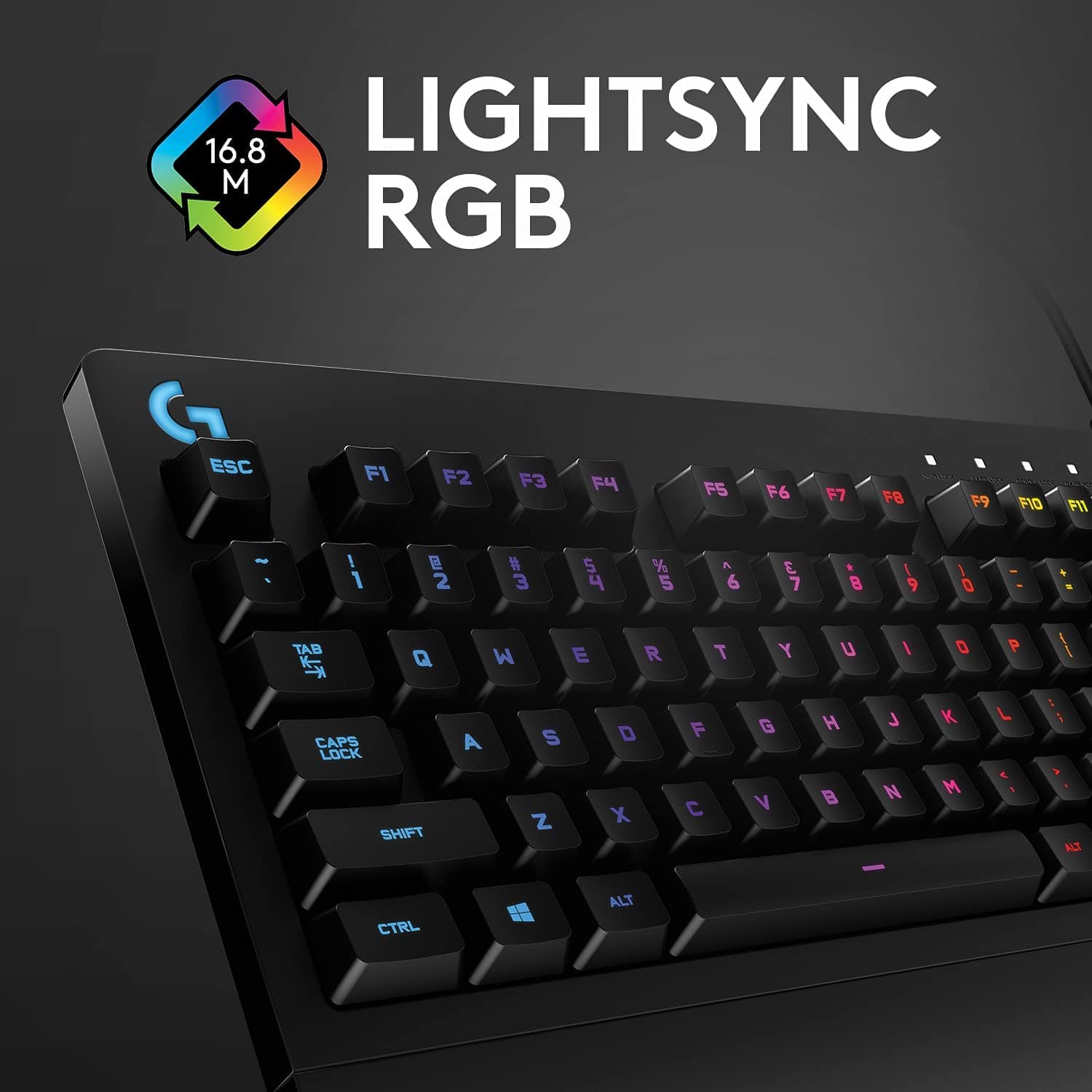 Logitech G213 Prodigy Gaming Keyboard, with RGB Backlit & Customizable Keys - Smart Tech Shopping