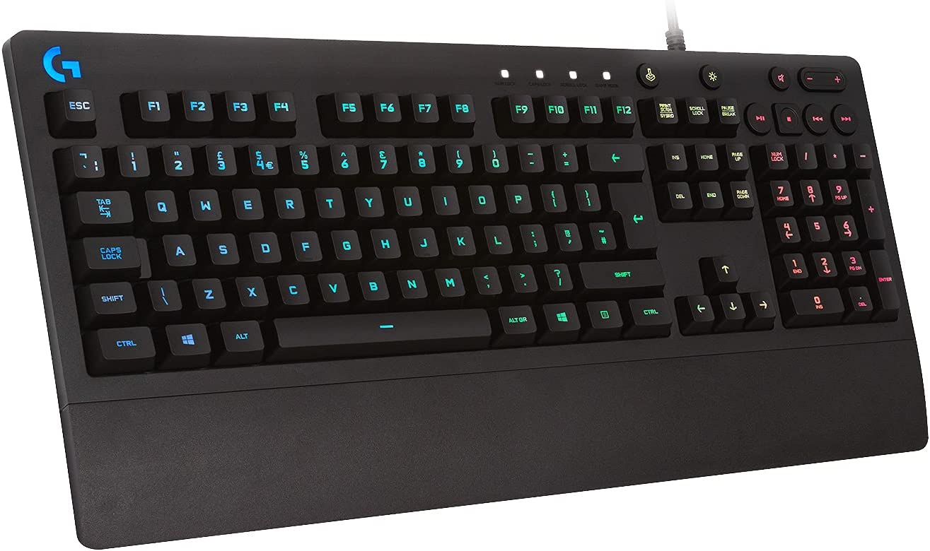 Logitech G213 Prodigy Gaming Keyboard, with RGB Backlit & Customizable Keys - Smart Tech Shopping