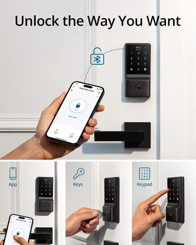 eufy C210 WiFi Smart Lock: Keyless Entry, Easy Install