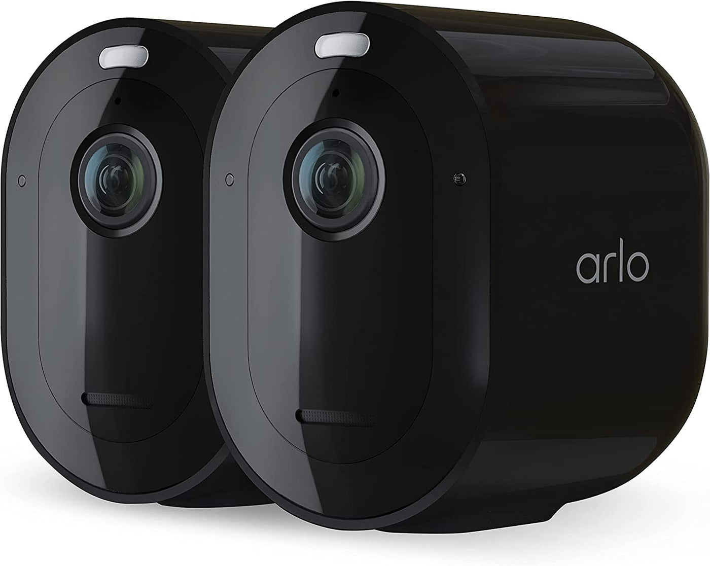 Arlo Pro 4 Wireless Spotlight Camera - 2K Video, Color Night Vision, 2-Way Audio, Direct to WiFi - White - Smart Tech Shopping