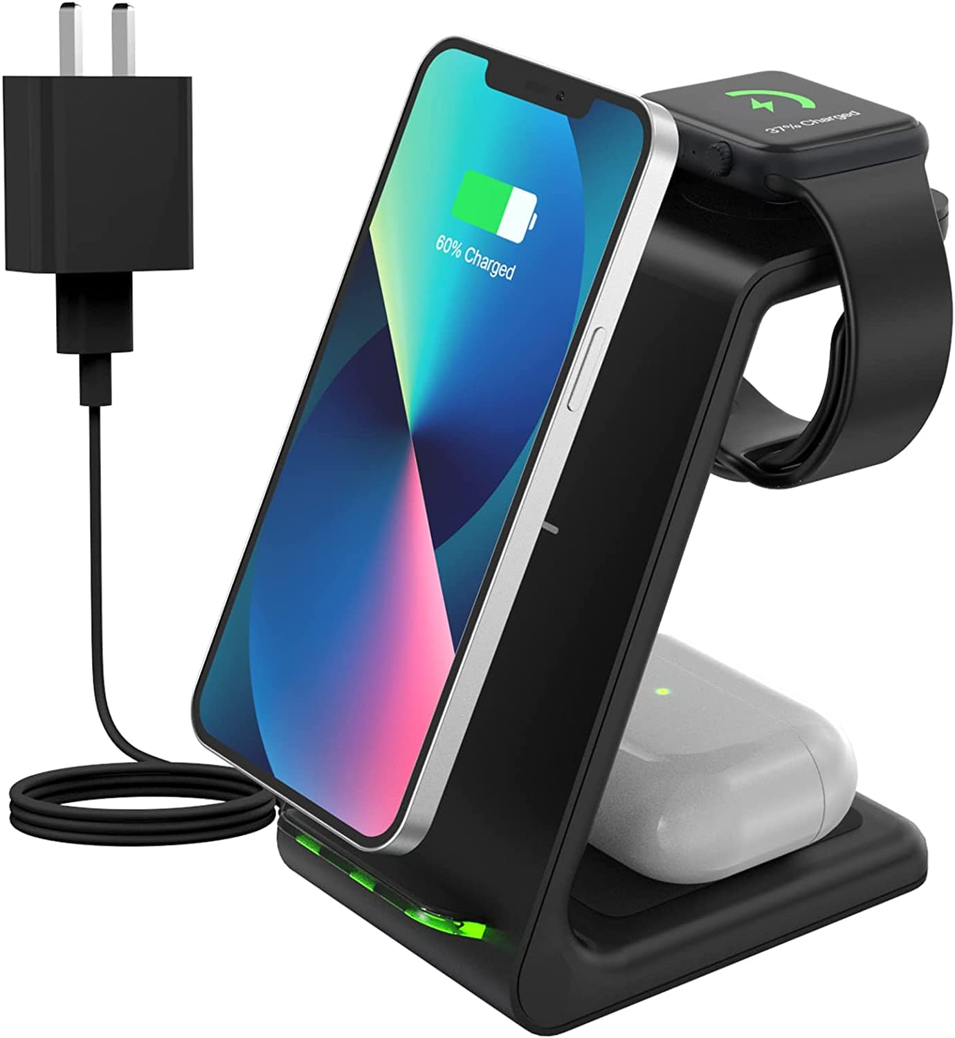 Wireless Charging Station for Apple Products, 3 in 1 Wireless Charging Station - Smart Tech Shopping