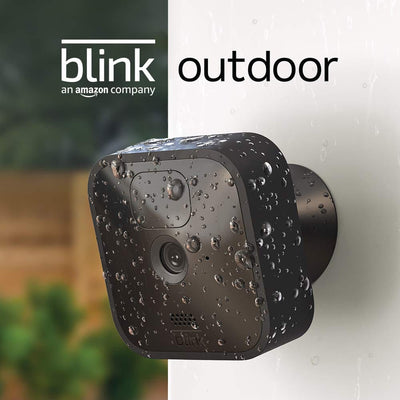 Blink Outdoor - wireless, weather-resistant HD security camera, two-year battery life, motion detection, set up in minutes – 3 camera kit 3 Camera Kit Blink Outdoor - Smart Tech Shopping