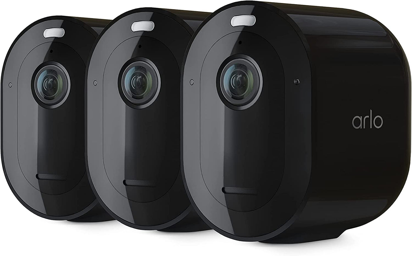 Arlo Pro 4 Wireless Spotlight Camera - 2K Video, Color Night Vision, 2-Way Audio, Direct to WiFi - White - Smart Tech Shopping