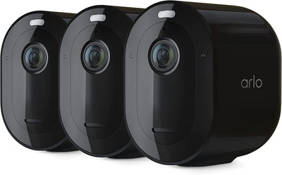 Arlo Pro 4 Wireless Spotlight Camera - 2K Video, Color Night Vision, 2-Way Audio, Direct to WiFi - White - Smart Tech Shopping