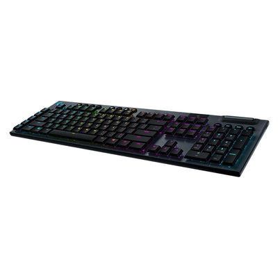 Logitech G915 LIGHTSPEED RGB Mechanical Gaming Keyboard, Low Profile GL Tactile Key Switch, LIGHTSYNC RGB