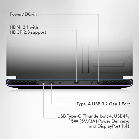 Alienware m15 R7 Gaming Laptop - QHD 240Hz 2ms Display - Core i7, 16GB RAM, 512GB SSD - RTX 3070 Ti - Smart Tech Shopping