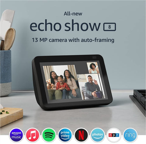 Echo Show 8 - Smart Tech Shopping