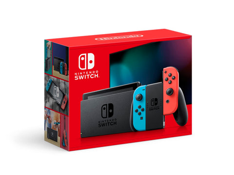 Nintendo Switch™ with Neon Blue and Neon Red Joy‑Con™ Console Neon - Smart Tech Shopping