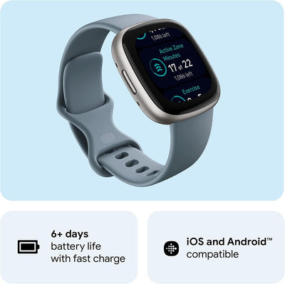 Fitbit Versa 4 Fitness Smartwatch with Daily Readiness - Smart Tech Shopping