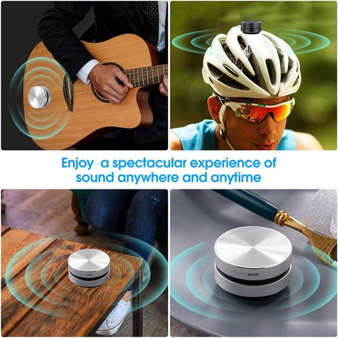 Docooler True Wireless Speakers: Creative Portable BT Speaker with Bone Conduction Technology