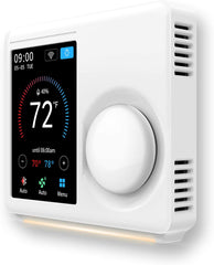 Vine TJ-610E Wi Fi 7 Day and 8 Period Programmable 5th Generation Smart Home Thermostat, Compatible with Amazon Alexa, Google Assistant, and Vine App - Smart Tech Shopping