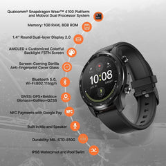 Ticwatch Pro 3 Ultra GPS Smart Watch - Smart Tech Shopping