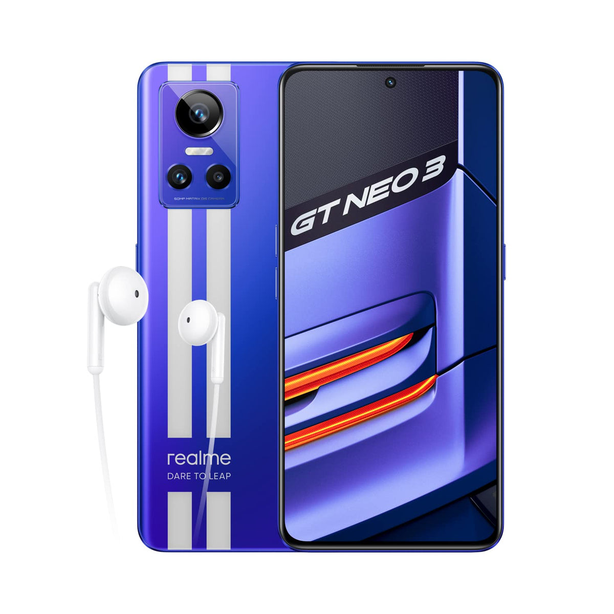 Realme GT Neo 3, 80W Dual-SIM 256GB ROM + 8GB RAM - Smart Tech Shopping
