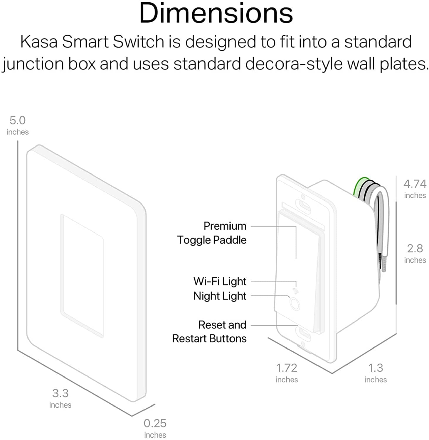 Kasa Smart Light Switch, Works with Alexa and Google Home - Smart Tech Shopping