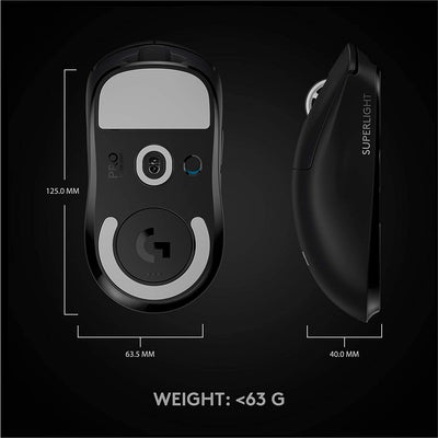 Logitech G PRO X SUPERLIGHT Wireless Gaming Mouse - Ultra-Lightweight with HERO 25K Sensor - Smart Tech Shopping