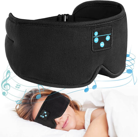 Sleep Headphones, Wireless Bluetooth Music Eye Mask, Ezona 3D Light - Smart Tech Shopping