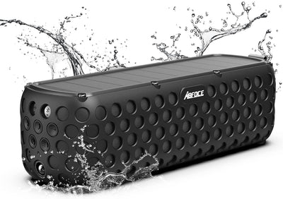 Solar Bluetooth Speaker with Waterproof and Wireless - Smart Tech Shopping