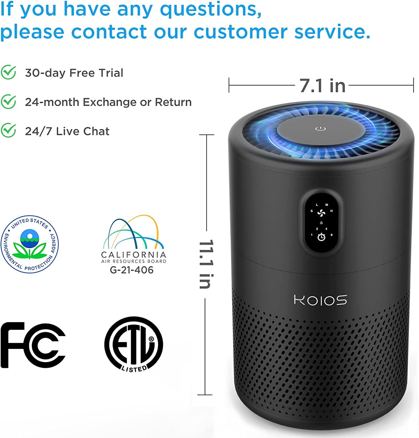 Breathe Clean Air with KOIOS:  Top Air Purifier for Your Home