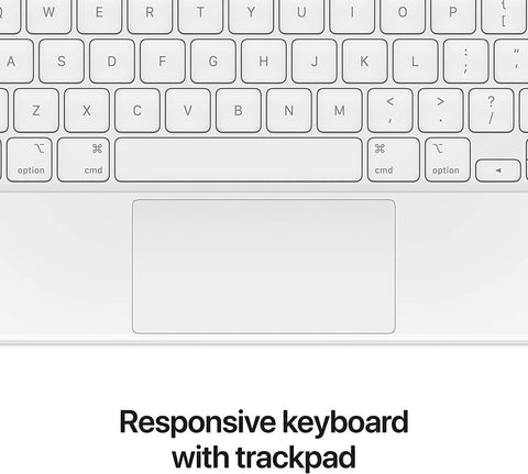 Apple Magic Keyboard for iPad Pro 12.9-inch (6th, 5th, 4th and 3rd Generation) - US English- White US English White