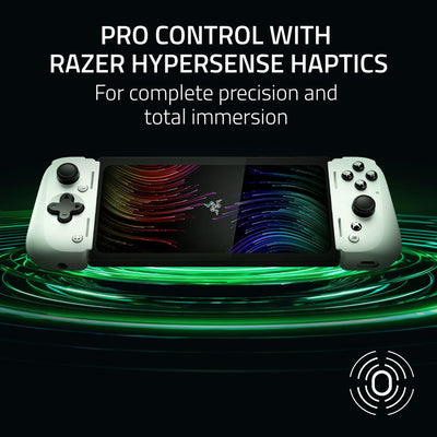 Razer Kishi V2 Pro Mobile Gaming Controller Xbox Edition for Android: HyperSense Haptics - Universal Fit - Stream PC & Xbox Games - Play Touchscreen Only Games - 1 Month Xbox Game Pass Incl. - White