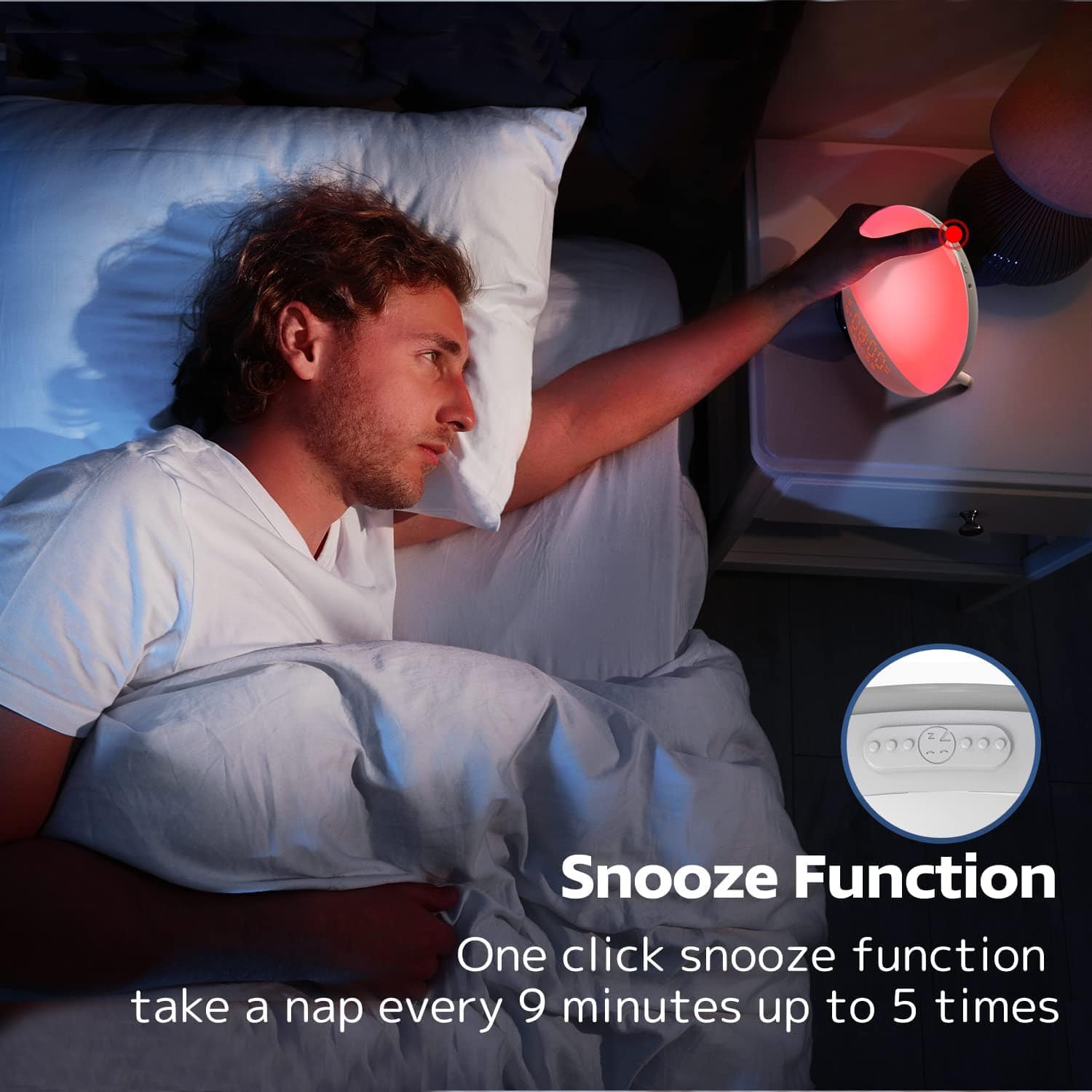 Dekala Sunrise Alarm Clock, Wake up Light up Alarm Clock for Bedroom - Smart Tech Shopping