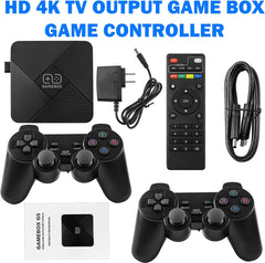 Wireless Retro Game Console with 30K+ Games and 2 Controllers for 4K TV - Smart Tech Shopping