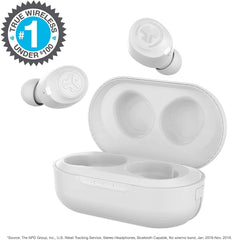 JLab JBuds Air True Wireless Signature Bluetooth Earbuds with Charging Case White Bluetooth 5.0 - Smart Tech Shopping