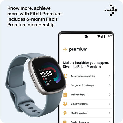 Fitbit Versa 4 Fitness Smartwatch with Daily Readiness - Smart Tech Shopping