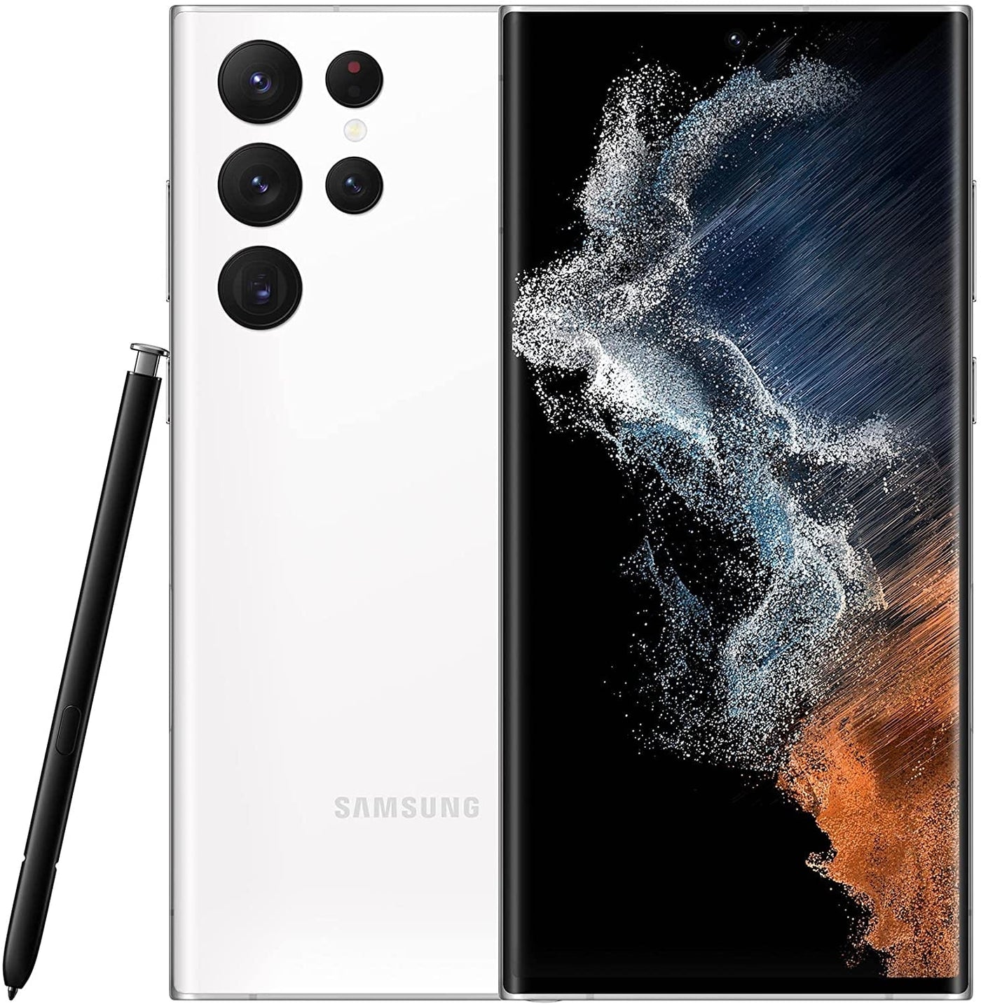 SAMSUNG Galaxy S22 Ultra Cell Phone, Factory Unlocked Android Smartphone, 128GB, 8K Camera & Video, Brightest Display Screen, S Pen, Long Battery Life, Fast 4nm Processor, US Version, Phantom