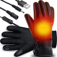 Unisex USB Heated Touch Screen Heating Waterproof Gloves Electric For Outdoor activities - Smart Tech Shopping